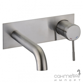 Смеситель для раковины скрытого монтажа Imprese Brenta ZMK081906030 никель