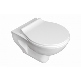 IMPRESE NETKA Rimless унитаз подвесной 53*36*37см, сиденье Duroplast Slim slow-closing