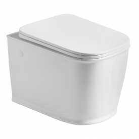 VOLLE PUERTA RIM унитаз 50,5*36*33см подвесной, сиденье твердое Slim slow-closing