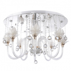 Люстра хрустальная Brille 40W E14 Бесцветный