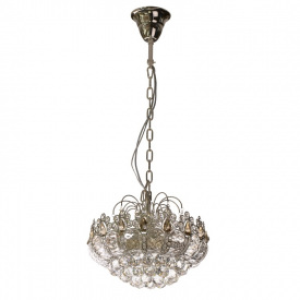 Люстра хрустальная Brille 40W E14 Серебристый