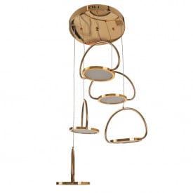 Люстра Brille 54W Золотистый