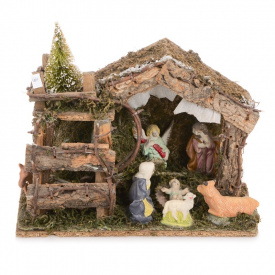 Настольная лампа барокко декоративная Brille 60W TL-158 Коричневый