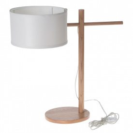 Настольная лампа скандинавский на деревянной опоре Brille 60W TL-143 Коричневый