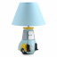 Настольная лампа для детской с абажуром Brille 40W TP-021 Синий Херсон