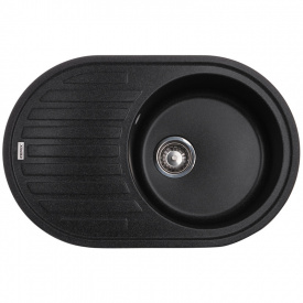 Мойка кухонная ZERIX ZS-7750R-13 Графитная (ZX4561)