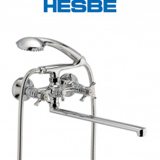 Смеситель для ванны длинный нос Hesbe Zeus (Chr-143)