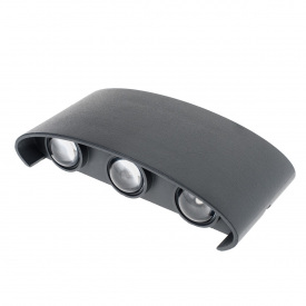 LED подсветка Brille Пластик 1W AL-264 Серый 34-255