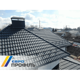 Металлочерепица Эра производитель Германия ArcelorMittal, 0,50мм с матовым покрытием