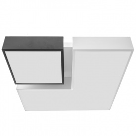 Светильник настенно-потолочный Brille 57W WBL-09 Белый