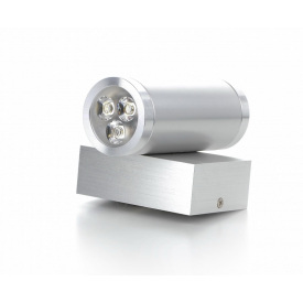 Светильник настенный Brille Металл 6W LED-202 Серебристый 176469