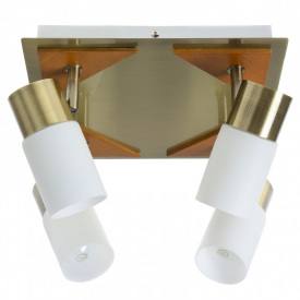 Светильник спот Brille Металл 40W HTL-118 Коричневый 176356