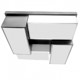 Светильник настенно-потолочный Brille 70W WBL-12 Черный