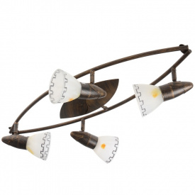 Светильник спот Brille Металл 40W HTL-137 Коричневый L5-266