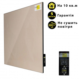 Керамический обогреватель Emby CHT-500 с терморегулятором на 10 кв.м Бежевый