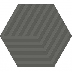 Плитка Argenta Gallery Cube Dark Hex 8х160х140 мм (519695) Бориспіль