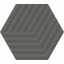 Плитка Argenta Gallery Cube Dark Hex 8х160х140 мм (519695) Бориспіль