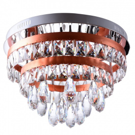 Люстра Brille Смарт LED 82W Медь
