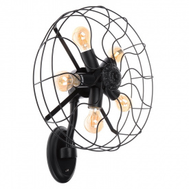 Бра вентилятор Brille 60W BL-332 Черный