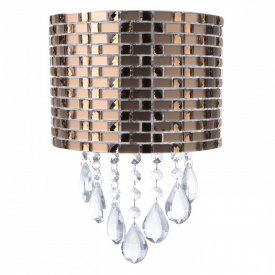 Бра хрустальное Brille 4W BCL-466 Коричневый