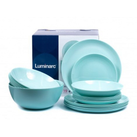 Сервиз столовый Luminarc Diwali Light Turquoise 19 предметов 2947 LUM