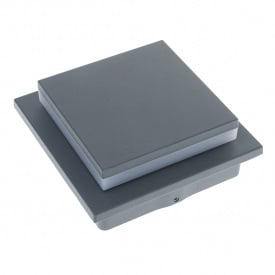 LED подсветка Brille Пластик 12W AL-271 Серый 34-264