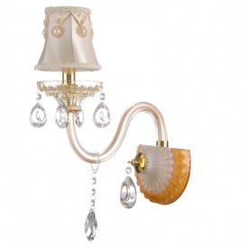 Бра хрустальное Классическое Brille BCL-452 Бежевый