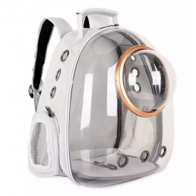 Рюкзак капсула Lollimeow для переноски кошек и домашних животных с окном обзора