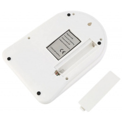 Електронні кухонні ваги RIAS SF-400 з LCD-дисплеєм 10 кг White (3sm_523460064) Київ