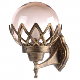 Светильник уличный настенный Brille 60W GL-65 Бронзовый