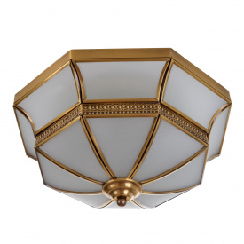 Светильник уличный потолочный Brille 60W GL-115 Бронзовый