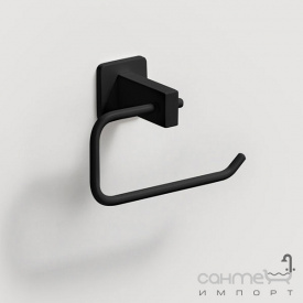 Держатель для туалетной бумаги Liberta Nook Black матовый черный