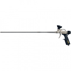 Пистолет для монтажной пены Vorel 500 мм алюминиевый с удлиненным соплом (9165) Дніпро