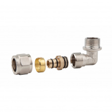 Уголок обжимной SD Forte 16х1/2&quot НР SF175W1615