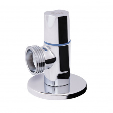 Кран приборный SD Forte 1/2&quot;х3/4&quot; ручка &quot;круг&quot; SF342W1520