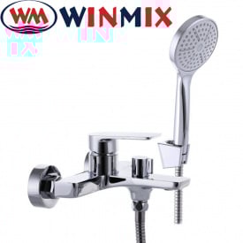 Змішувач для ванни короткий ніс Winmix Premium Albert Euro (Chr-009), Польща