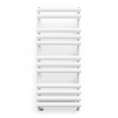 Дизайнерский полотенцесушитель IDEALE ELIZA 11 12/1130/500 белый (RAL 9016) Ровно