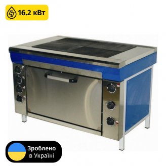Плита електрична кухонна з плавним регулюванням потужності ЕПК-4МШ стандарт Профі