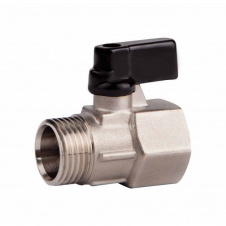 Кран шаровой мини SD Forte 1/2" ВН SF266W15