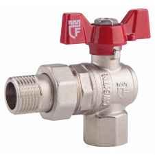Кран шаровой Американка SD Forte 1" угловой SF221W25
