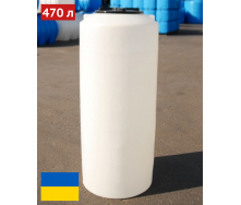 Ємність для води пластикова вертикальна на 470 л Япрофі
