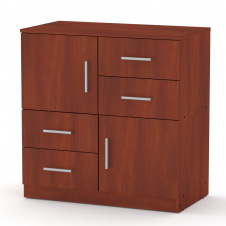 Комод Компанит 2+4 Яблоня (84х45х85 см)