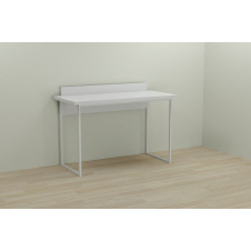 Фото - Компьютерный стол Ferrum-decor Скай 75x140x60 белый ДСП Белое 32мм Компьютерный стол Ferrum-decor Скай 75x140x60 белый ДСП Белое 32мм