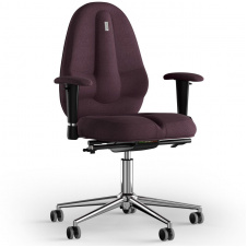 Кресло KULIK SYSTEM CLASSIC Ткань без подголовника без строчки Фиолетовый (12-909-BS-MC-0509)