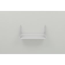Полка настенная Ferrum-decor Изи 260x600x150 металл Белый ДСП Белое 16 мм (IZI0029)