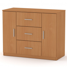Комод Компанит 3+2 Бук (111х49х89 см)