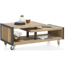 Кофейный журнальный столик в стиле LOFT (NS-628)