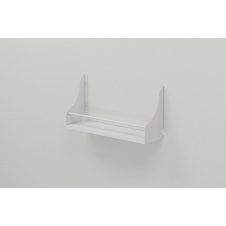 Полка настенная Ferrum-decor Изи 260x500x150 металл Белый ДСП Белое 16 мм (IZI0008)
