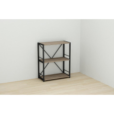 Этажерка Ferrum-decor Конект 73x60x28 см Дуб сонома (XK00221)