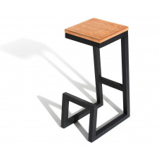 Барний стілець GoodsMetal у стилі LOFT 750х350х350 БС303